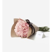 50 Pink Roses Bouquet 
