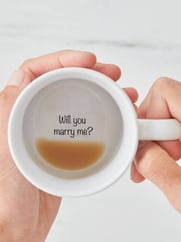 Will You Marry Me? Secret Message Mug