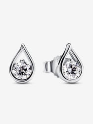 Pandora Brilliance Lab-created Diamond Stud Earrings