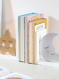 Sweet Dreams Star And Moon Bookends
