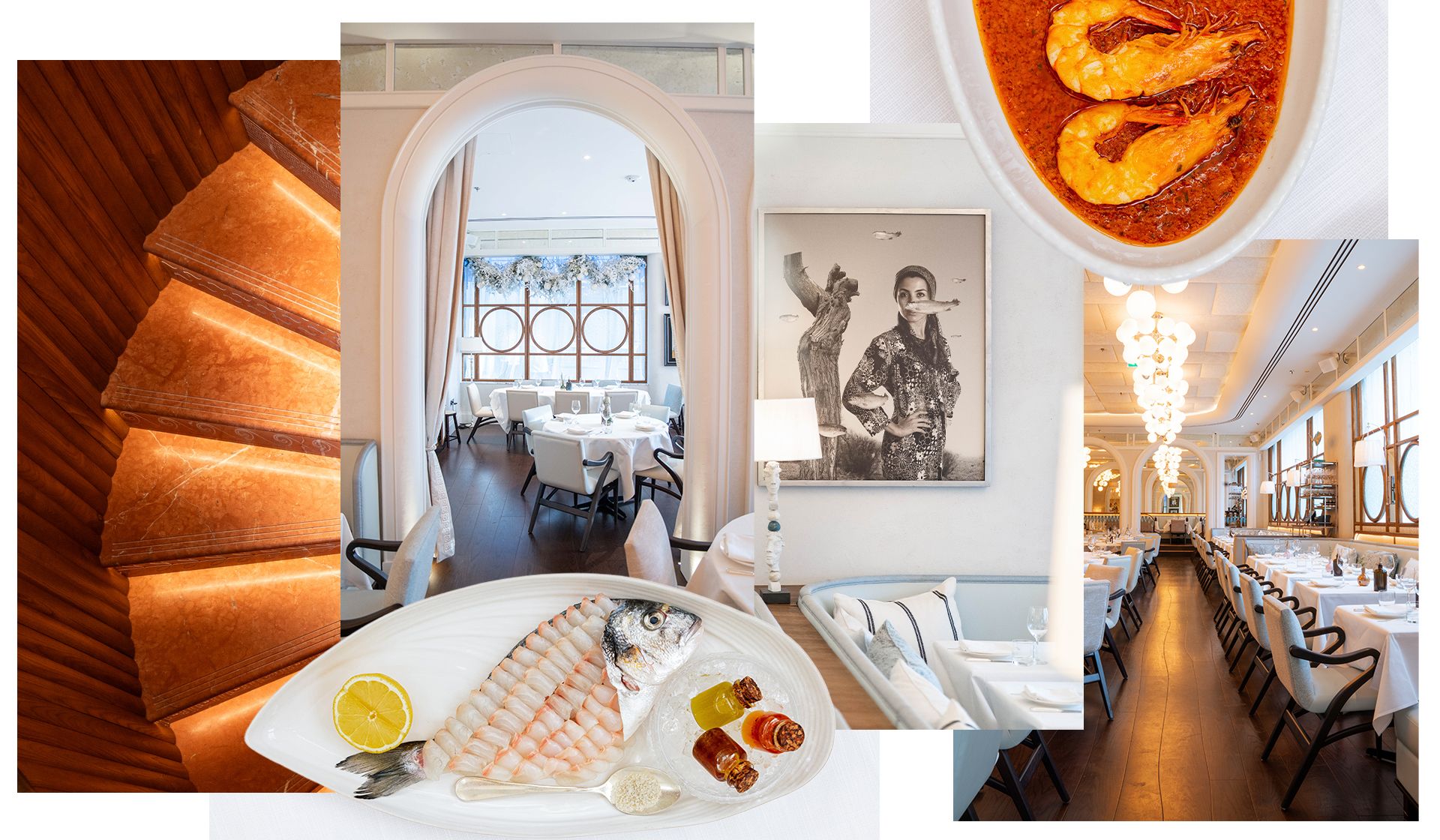 collage of gaia restaurant 
