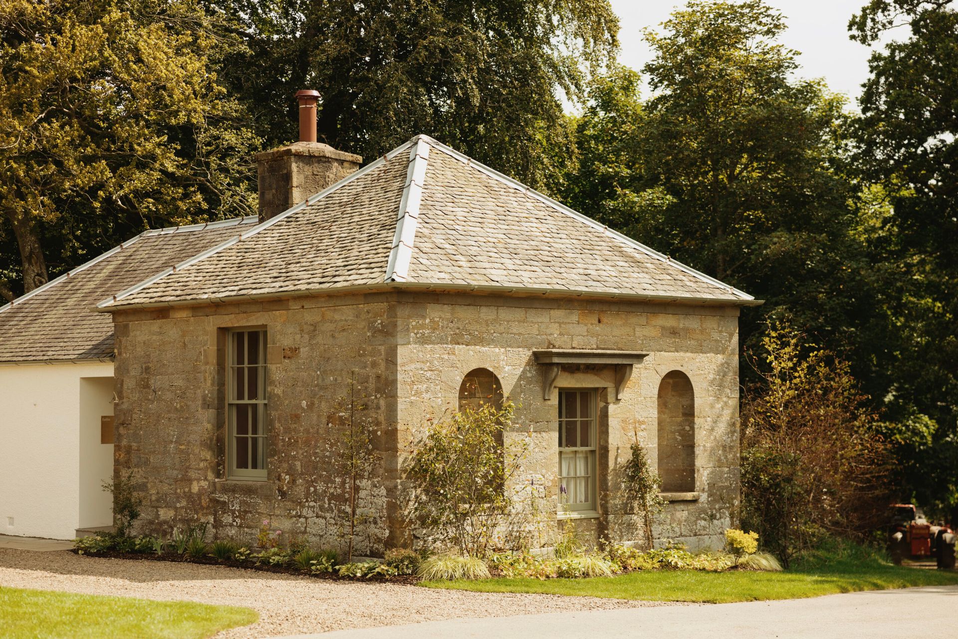 outside of westlin cottage