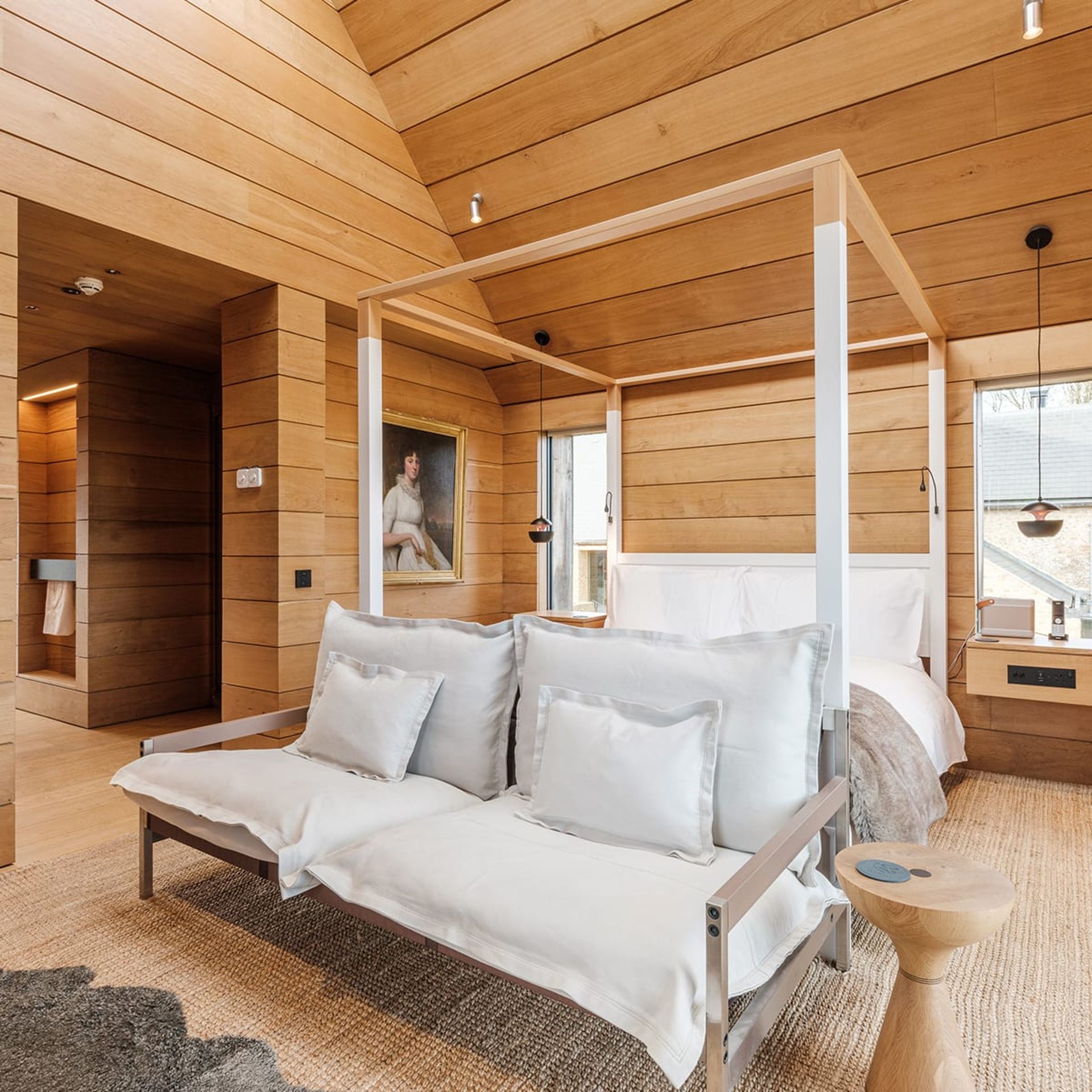 bedroom at the newt