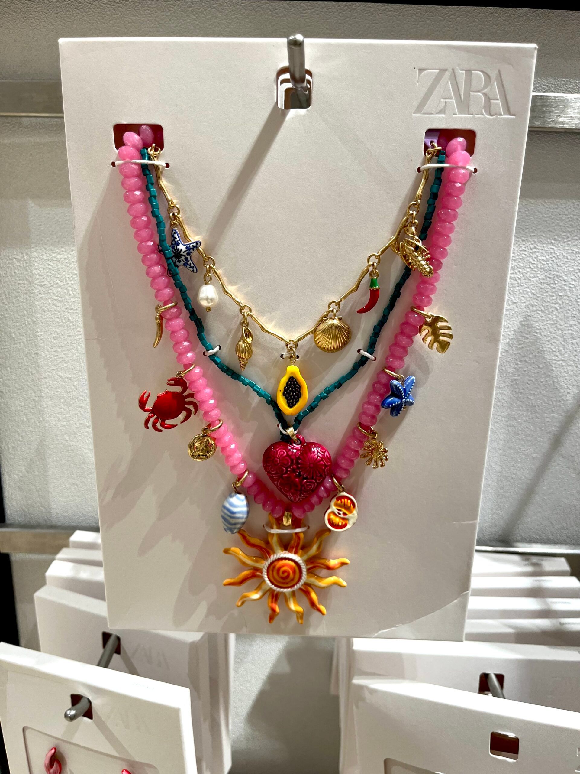 charm necklace