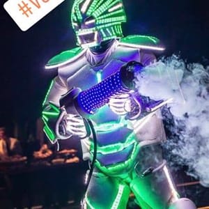 Voltron Robo De Led