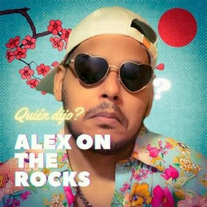 Alex on the rocks