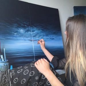 Jessica Sixsmith Sea Paintings