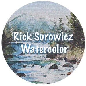 Rick Surowicz Watercolor