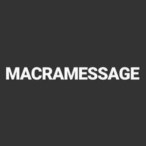 Sasha MACRAMESSAGE