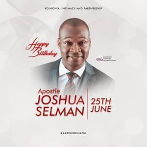 Apostle Joshua Selman