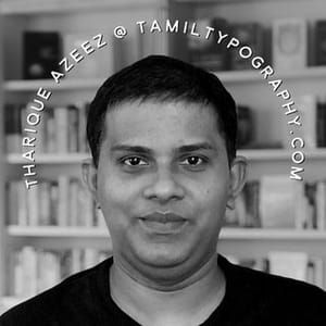 Tamil Typography