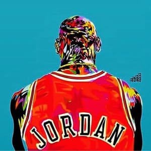 Michael Jordan Art