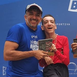 Pai E Filho Triatletas