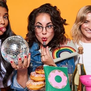 Julie Mollo Glitter Clutches