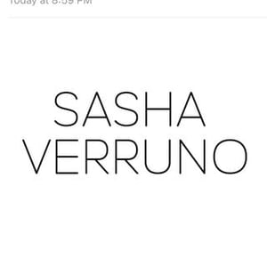 SASHA VERRUNO