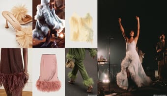 Are Feathers The Fashion Girl’s Answer To Wedding Season Dressing?