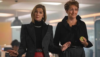 Everything We Know About Sacha Baron Cohen And Rosamund Pike’s Comedy Ladies First
