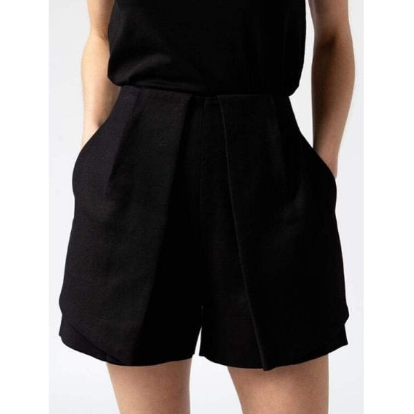Saint and Sofia Cambridge Short in Black