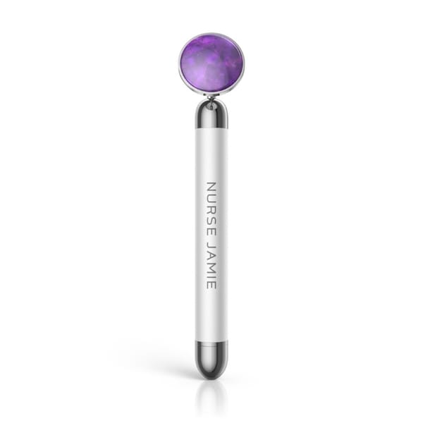 Nurse Jamie, NuVibe RX Amethyst Massaging Beauty Roller - healing crystals
