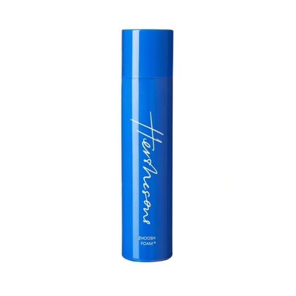 hershesons zhoosh foam - dry shampoo