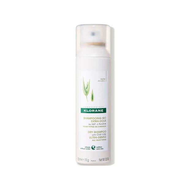 lookfantastic KLORANE Daily Dry Shampoo with Oat Milk for All Hair Types 150ml - dry shampoo