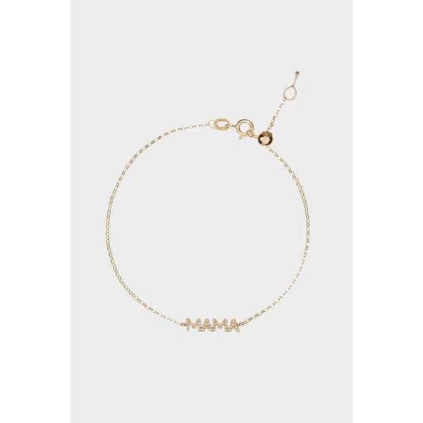 aurum + grey DIAMOND MAMA BRACELET 1