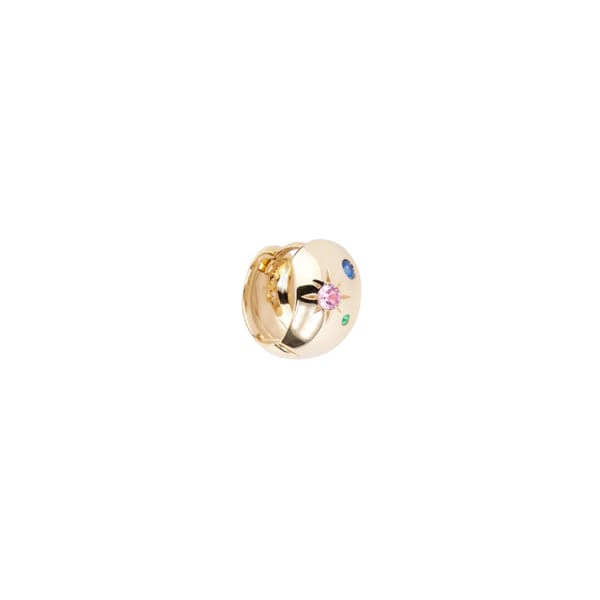 Disco dazzle hoop with mixed stones By Scosha