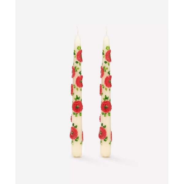 ANNA + NINA Flower Candles Set of Two