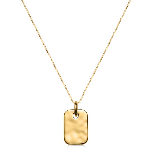 monica vinader Havana Mini ID Fine Chain Necklace