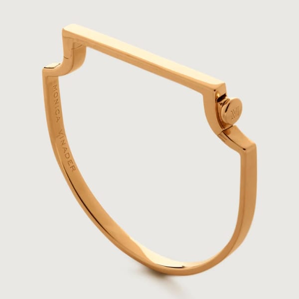 monica vinader Signature Thin Bangle 1