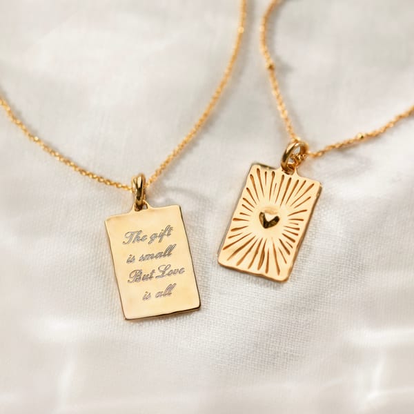 monica vinader Talisman Heart Pendant