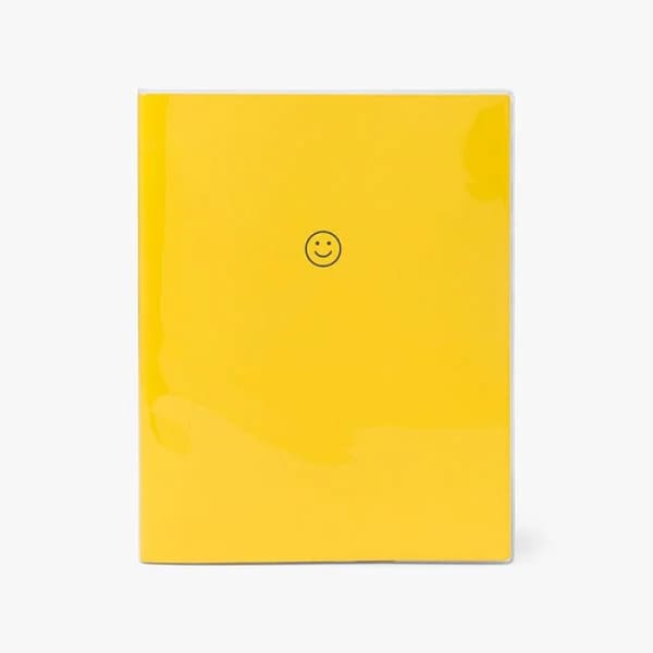 paperchase 8x10 Smiley Face Notebook