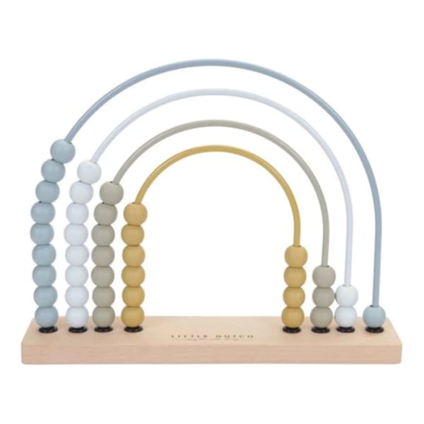 scandiborn Little Dutch Rainbow Abacus in Blue
