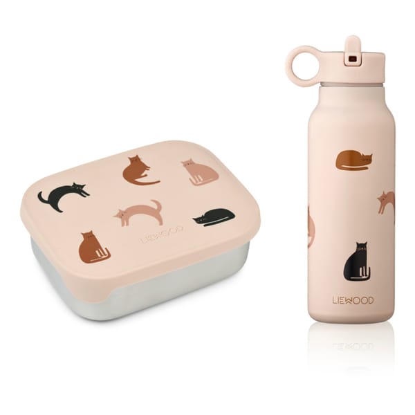 smallable LIEWOOD Joni Lunch Box and Water Bottle Nude