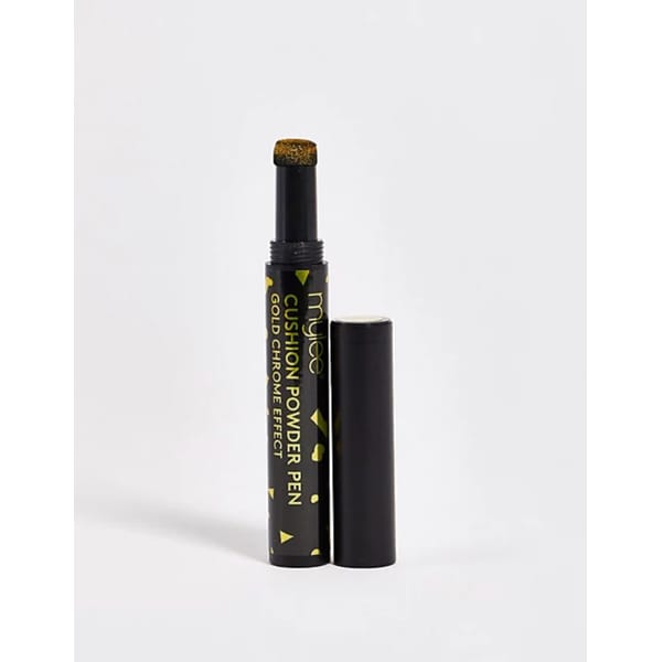 asos Mylee Chrome Cushion Nail Pen - Gold