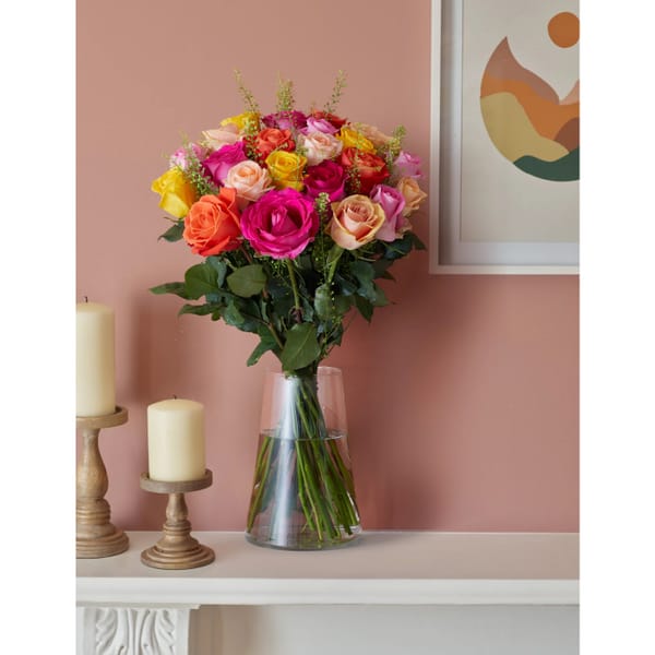 M&S Colourful Rose Bouquet