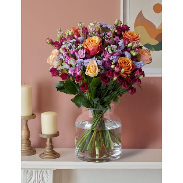 M&S Coral Meadow Flowers Bouquet