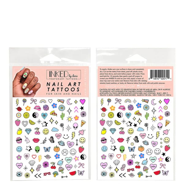 cult beauty INKED BY DANI COLOUR NAIL ART PACK
