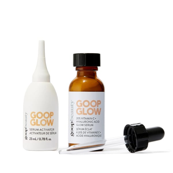 GOOP GOOPGLOW 20% Vitamin C + Hyaluronic Acid Glow Serum - celebrity skincare brands, skkn by kim, jlo beauty