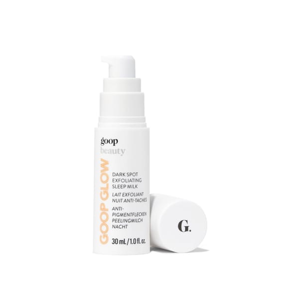 GOOP GOOPGLOW Dark Spot Exfoliating Sleep Milk - celebrity skincare brands, skkn by kim, jlo beauty