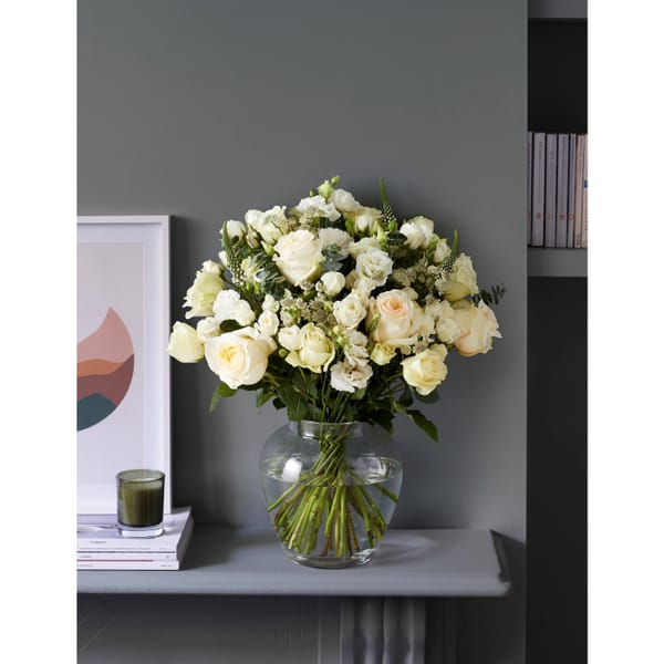 Ivory, White & Elegant Bouquet
