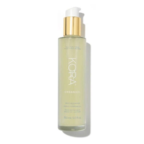 Kora Organics Milky Mushroom Gentle Cleansing Oil - celebrity skincare brands, skkn by kim, jlo beauty