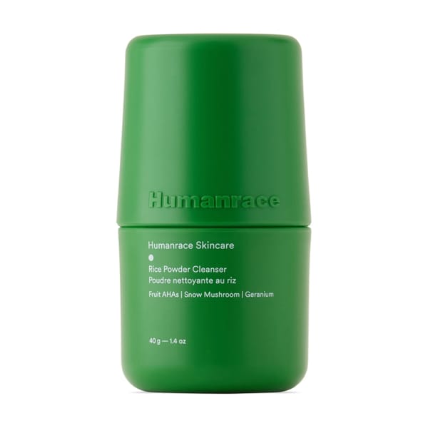 Humanrace Rice Powder Cleanser - celebrity skincare brands, skkn by kim, jlo beauty