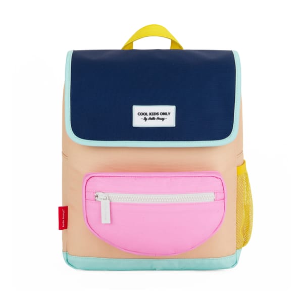 smmall able HELLO HOSSY Recycled Backpack Navy blue