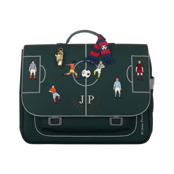 smmall able JEUNE PREMIER Midi Football School Bag Khaki