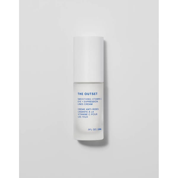 The Outset Smoothing Vitamin C Eye + Expressions Line Cream - celebrity skincare brands, skkn by kim, jlo beauty