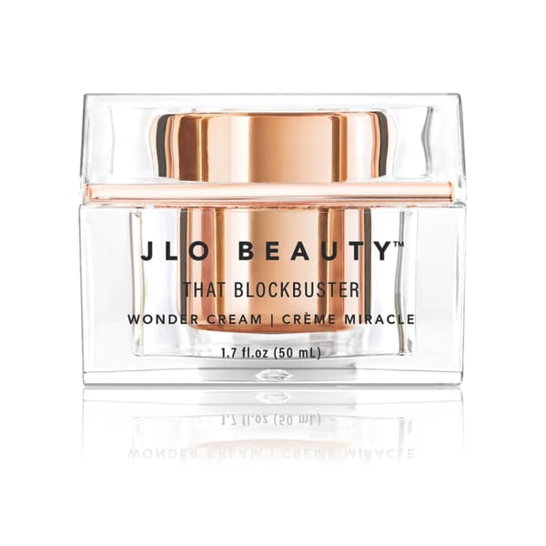 JLO Beauty That Blockbuster Wonder Cream with Hyaluronic Acid - celebrity skincare brands, skkn by kim, jlo beauty
