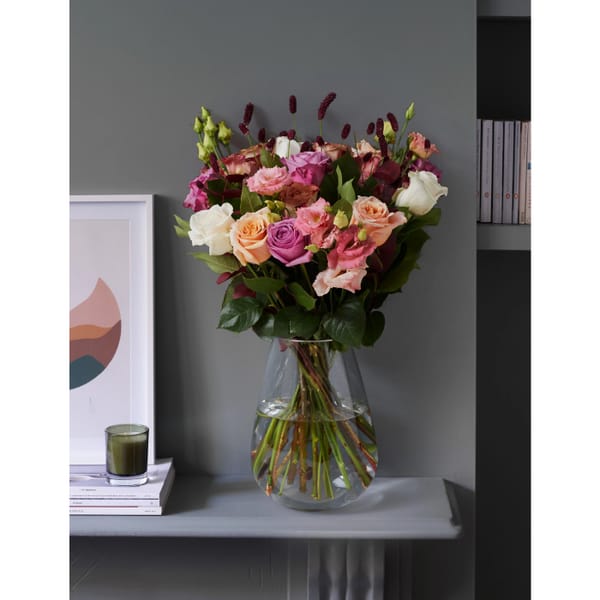 M&S Vintage Rose & Lisianthus Bouquet