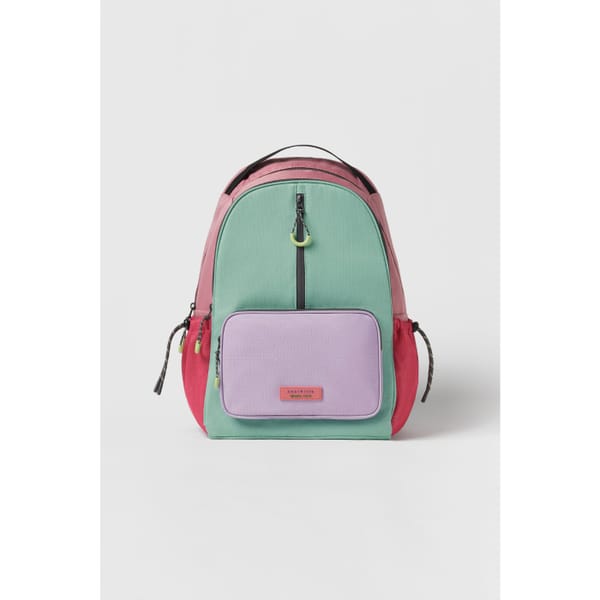 zara KIDS_ COLOURED BACKPACK