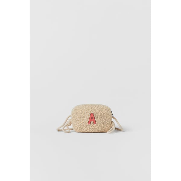 zara KIDS_ FAUX SHEARLING BAG